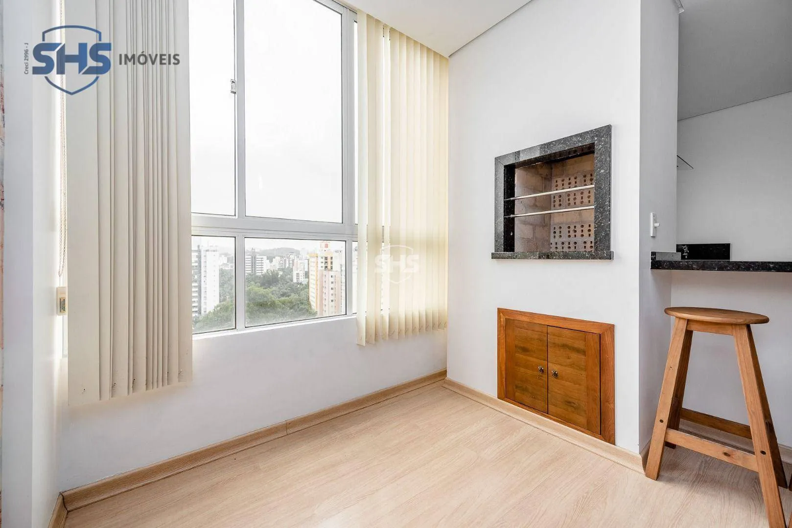 Apartamento com 1 dormitório para alugar, 44 m por R$ 2.545,00/mês - Centro (Blumenau) - Blumenau/SC — foto 3