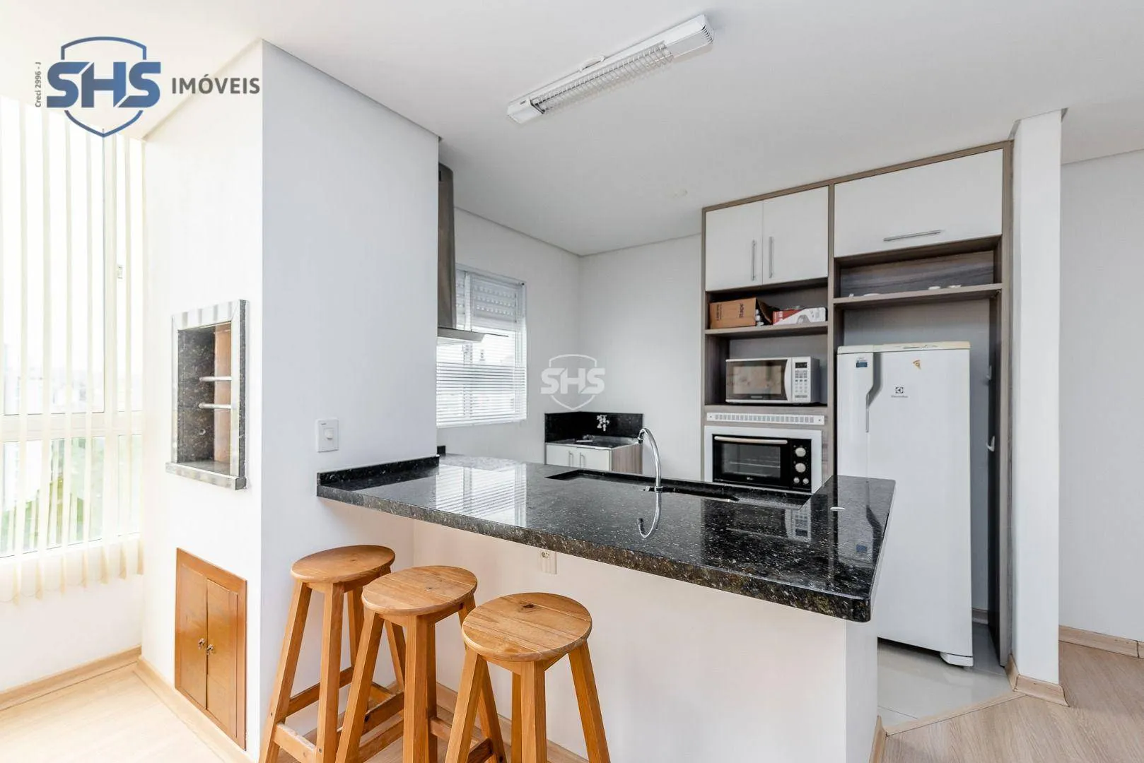 Apartamento com 1 dormitório para alugar, 44 m por R$ 2.545,00/mês - Centro (Blumenau) - Blumenau/SC — foto 2