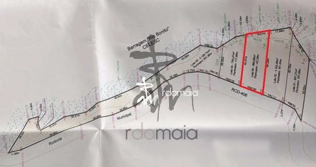 Rio dos Cedros - Barragem Rio Bonito - Pedaço de paraíso a venda — foto 4