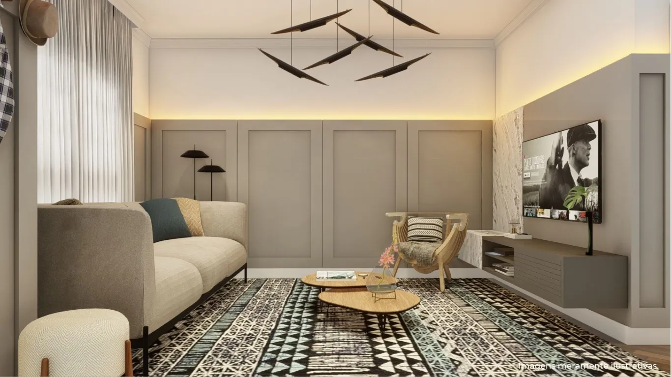 Lindo sobrado com 2 suítes, espaço home office e 3 vagas de garagem à venda em ótima localização no bairro Garcia — foto 4