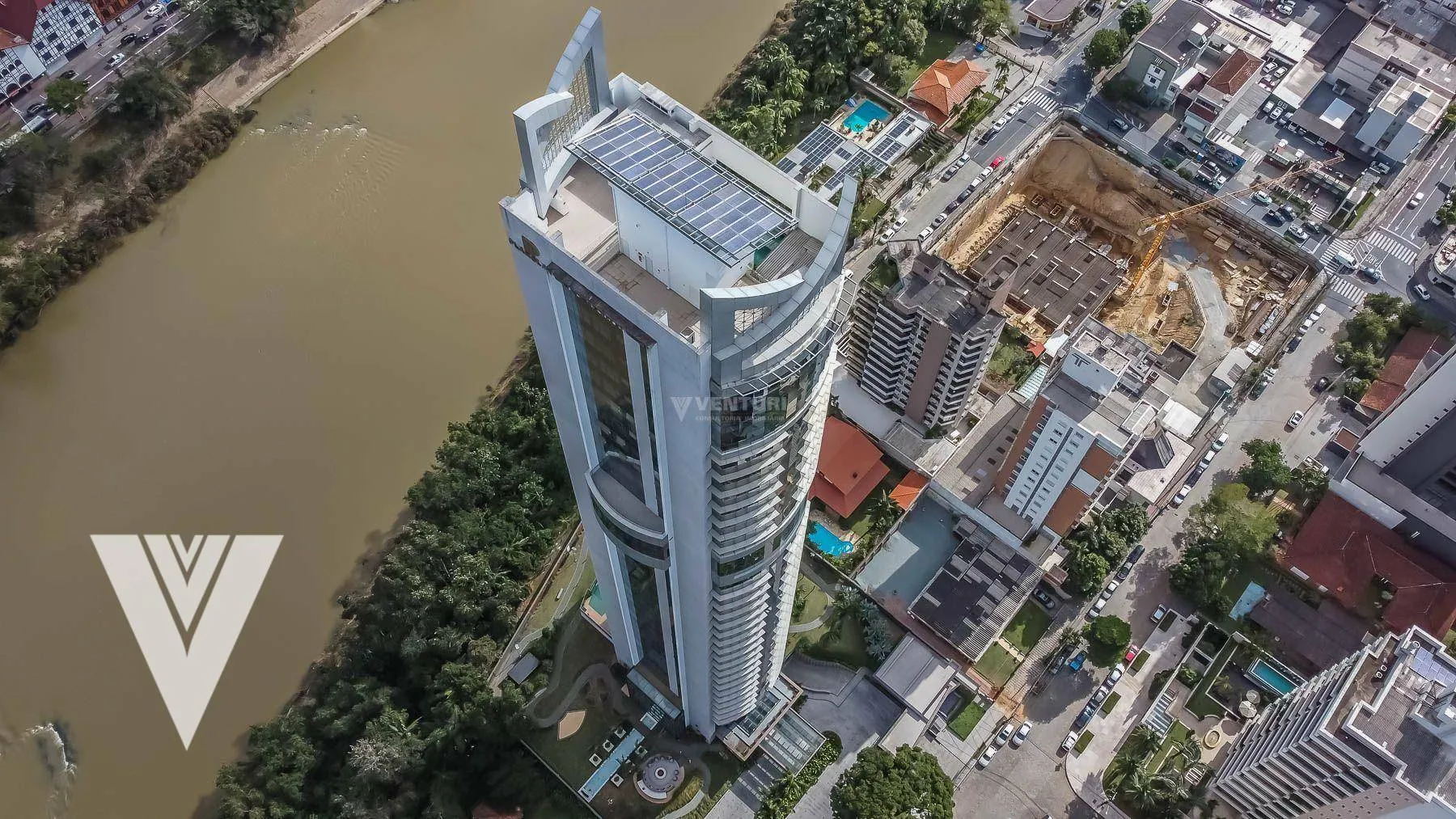 Apartamento com 4 dormitórios à venda, 450 m por R$ 6.000.000,00 - Ponta Aguda - Blumenau/SC — foto 3