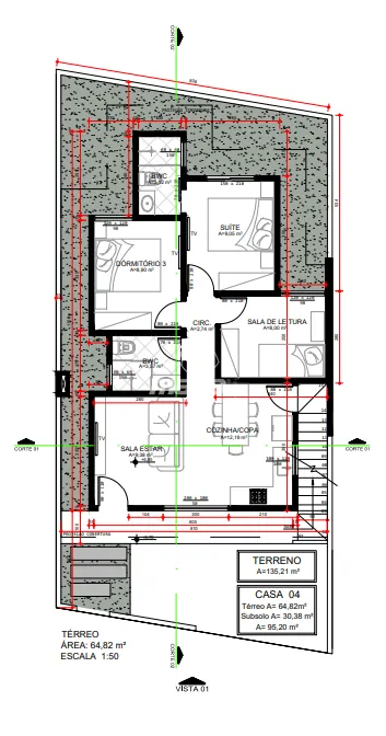 Casa à venda, 3 quartos, 1 suíte, 2 vagas, Quintino - Timbó/SC — foto 4