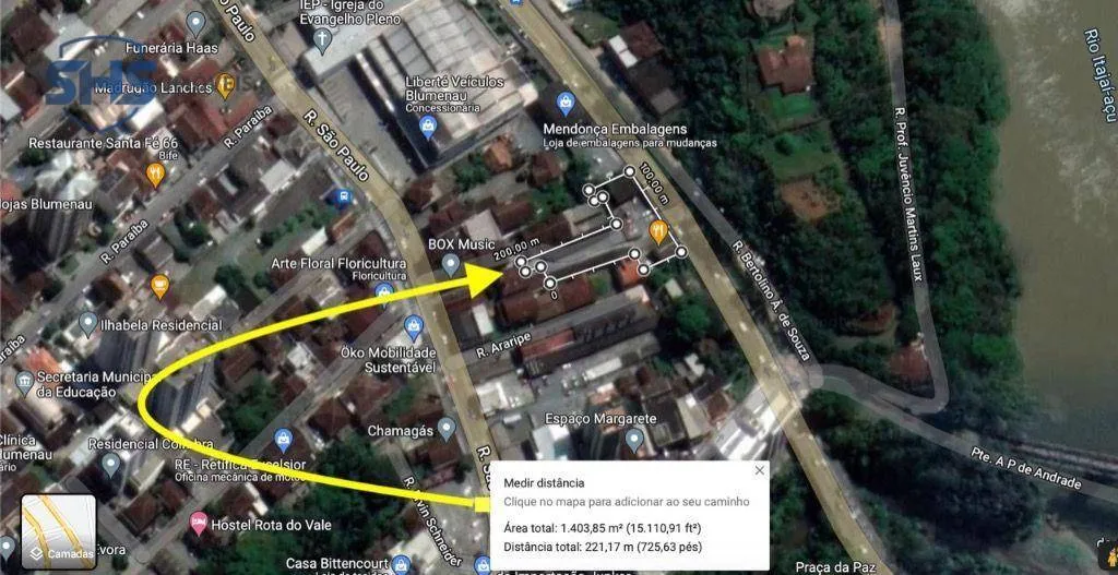 Terreno à venda, 1402 m por R$ 2.990.000,00 - Centro (Blumenau) - Blumenau/SC - foto 1