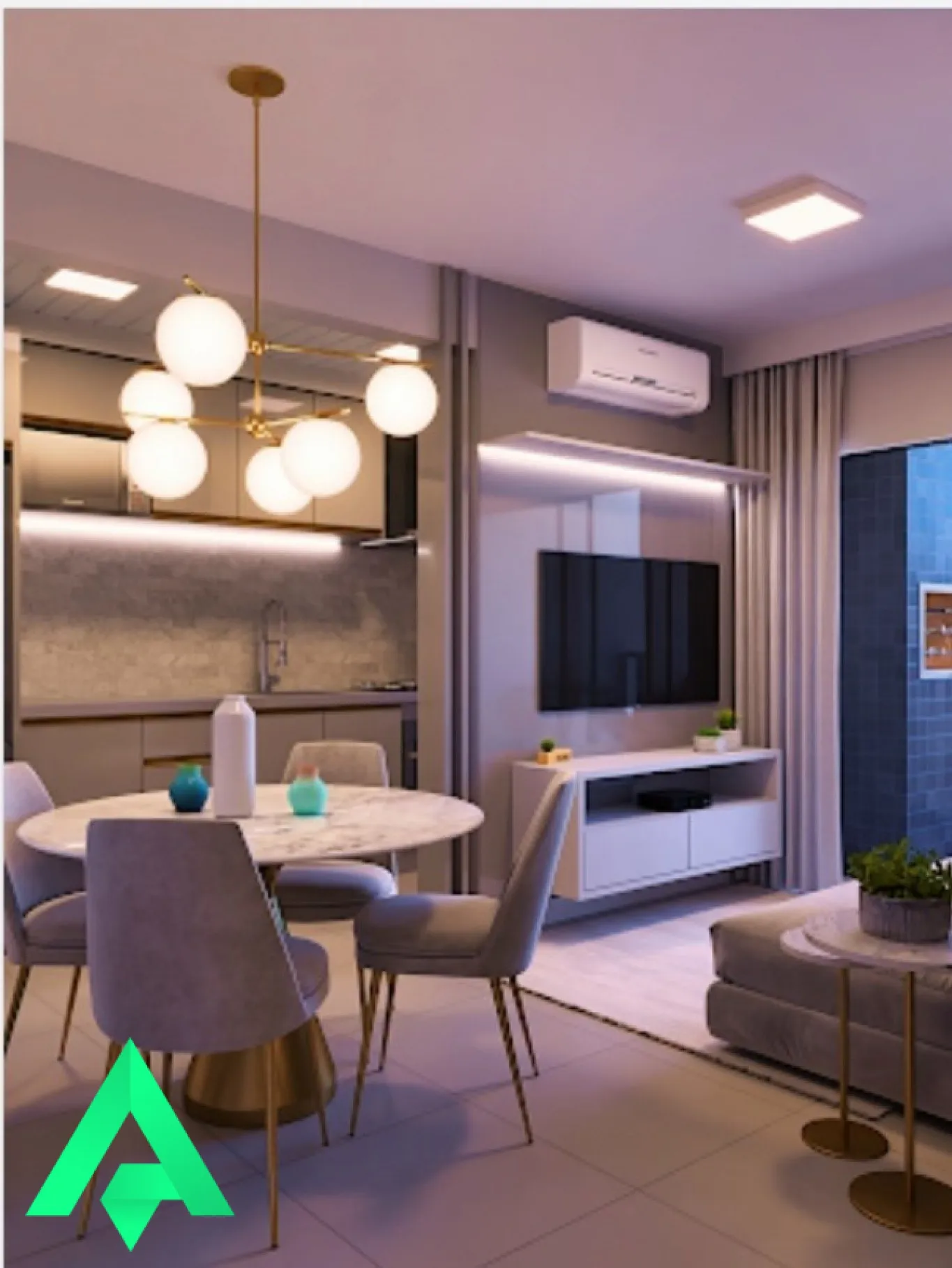 Excelente apartamento na planta, no Bairro Coloninha - Gaspar-SC! — foto 3