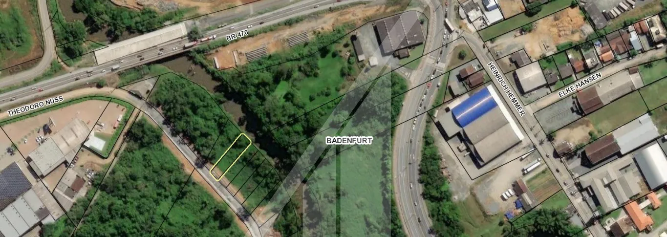 TERRENO LOCALIZADO NO BAIRRO BADENFURT,IDEAL PARA CONSTRUÇÃO DE ESTABELECIOMENTO COMERCIAL. — foto 2