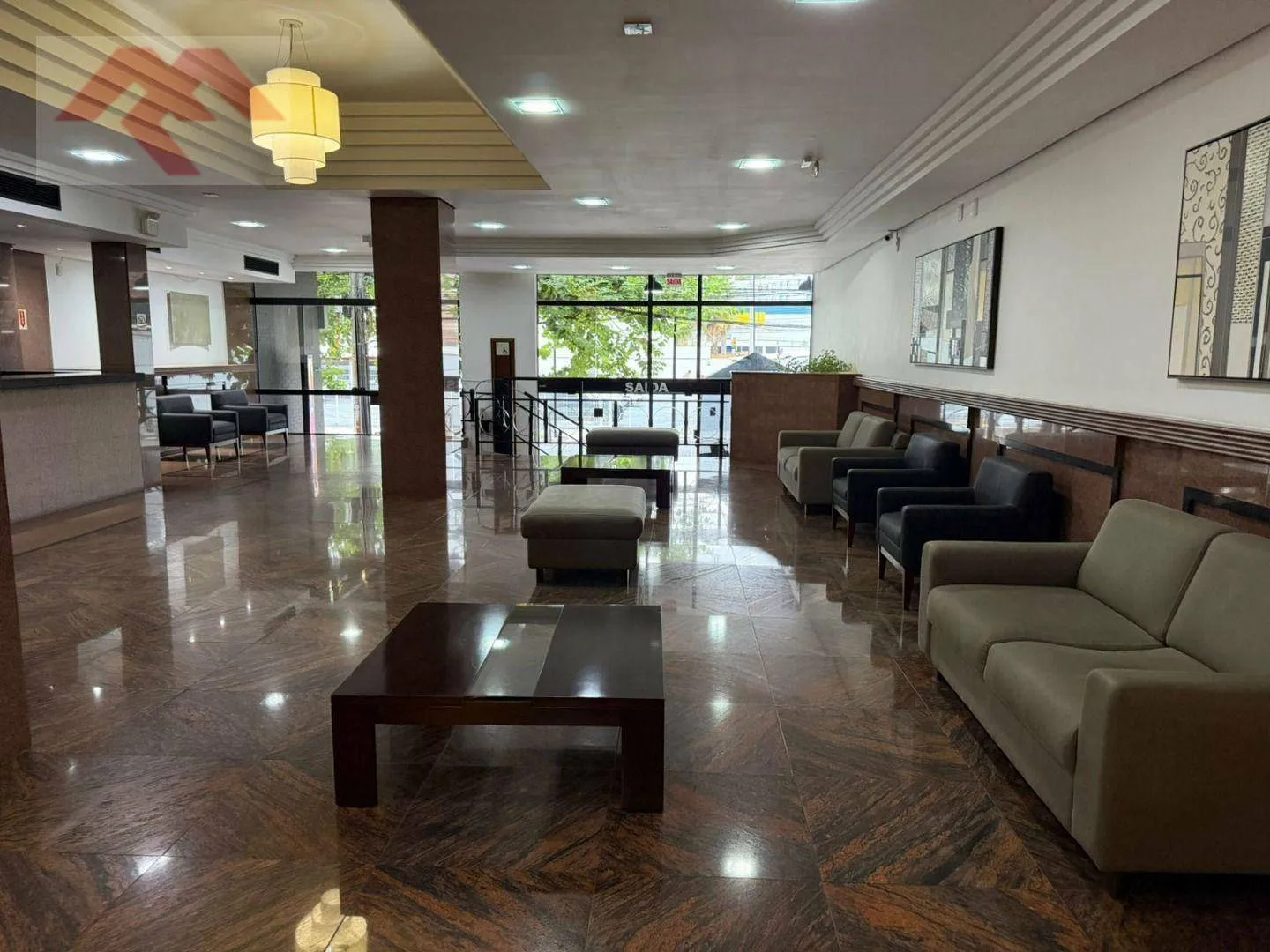 Apartamento com 1 dormitório para alugar, 40 m - Centro (Blumenau) - Blumenau/SC — foto 2