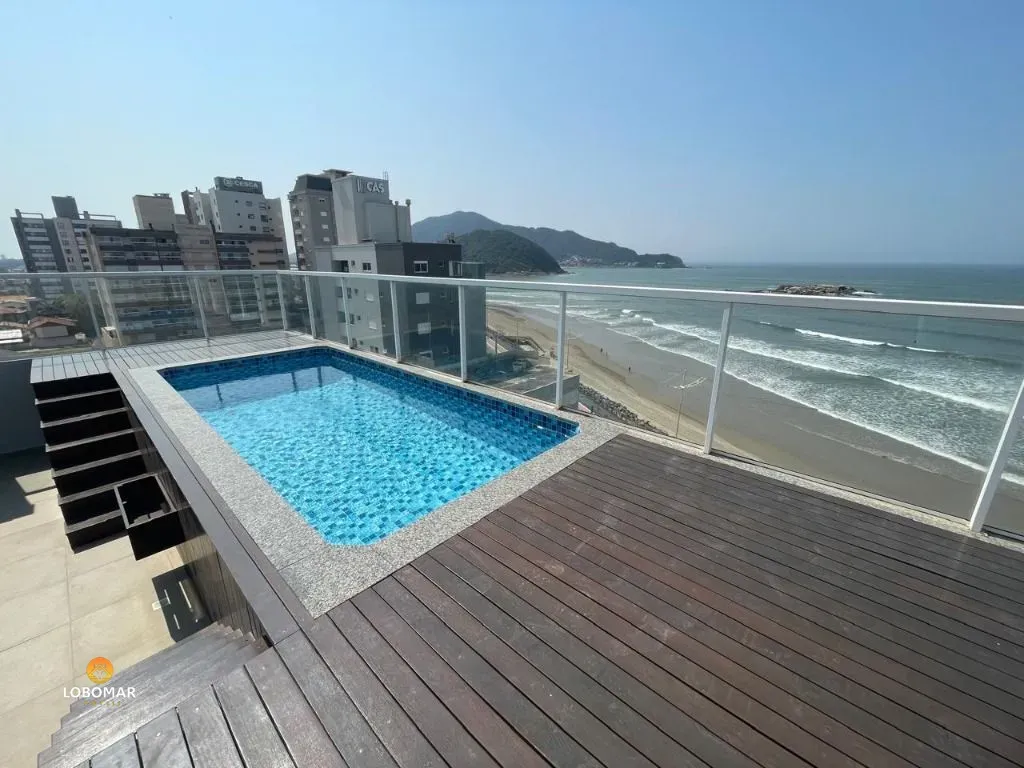 Cobertura frente mar com piscina privativa e vista mar definitiva, com 3 dormitó - foto 1