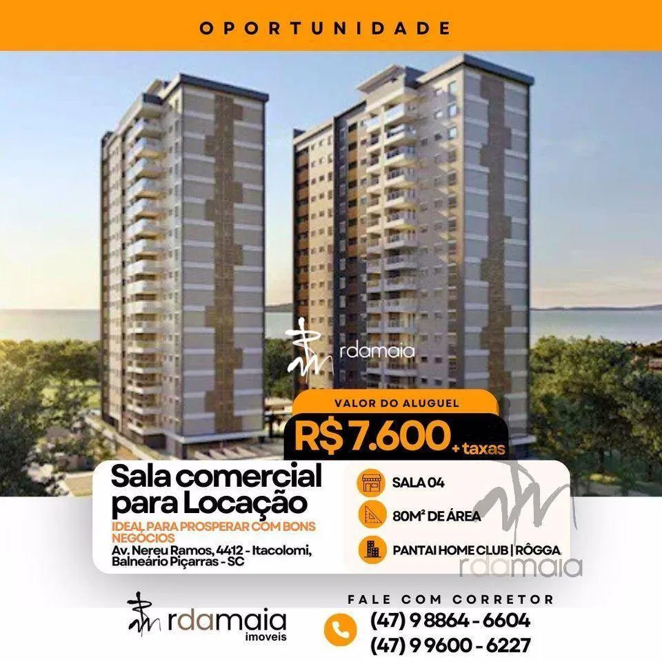 Loja Comercial Para Locação Balneário Piçarras Pantgai Home Club - foto 1