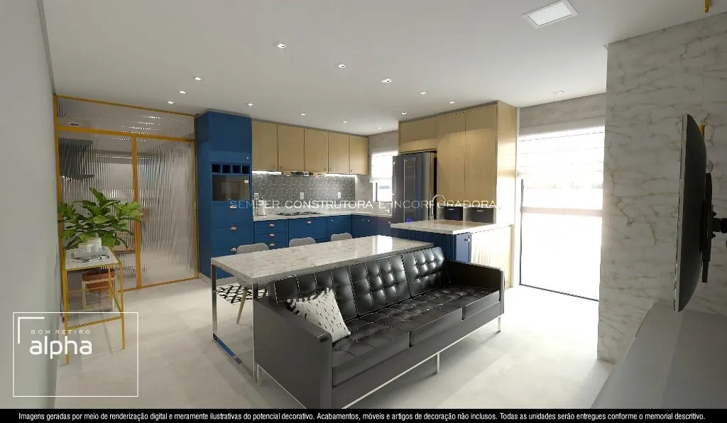 Apartamento C/02 Quartos Sendo 01 Suite+Sacada+Vagas de Garagem No B.Retiro! — foto 5