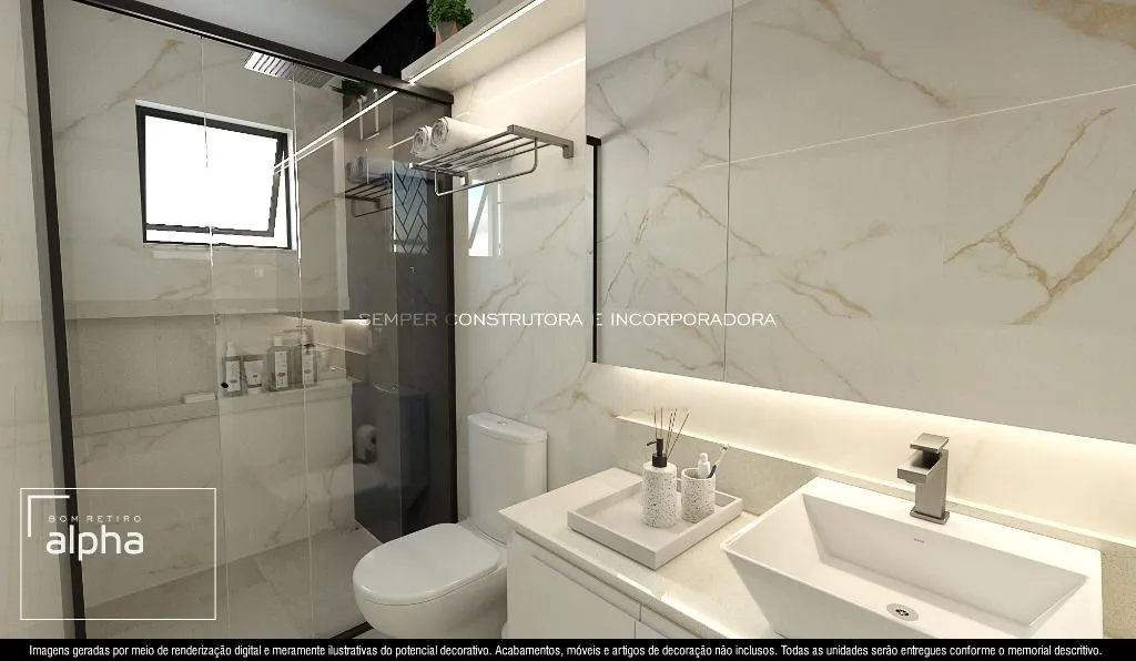 Apartamento C/02 Quartos Sendo 01 Suite+Sacada+Vagas de Garagem No B.Retiro! — foto 6