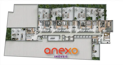Apartamento Moderno em Blumenau com 1 Dormitório - Parcelamento em até 60x! — foto 5