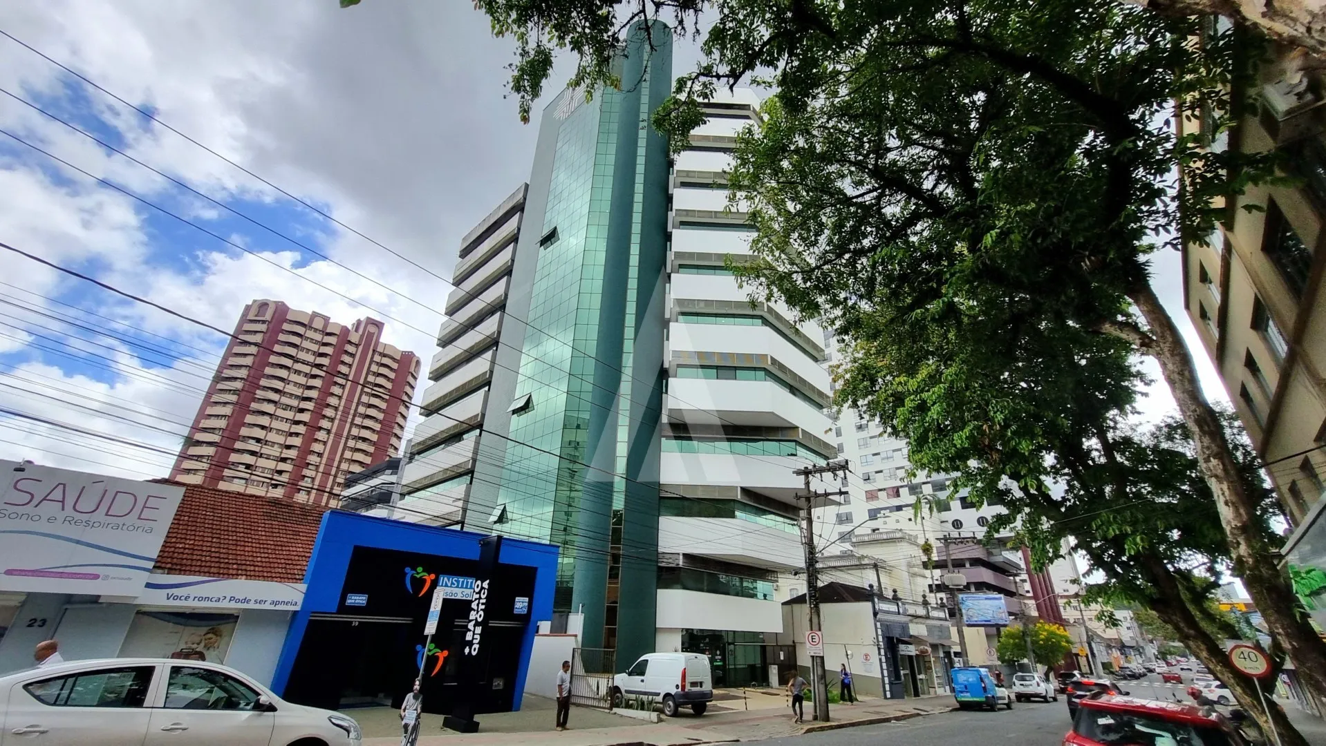 Sala comercial com por 2 salas e 01 lavabo no Edifício São Marcos. - foto 1