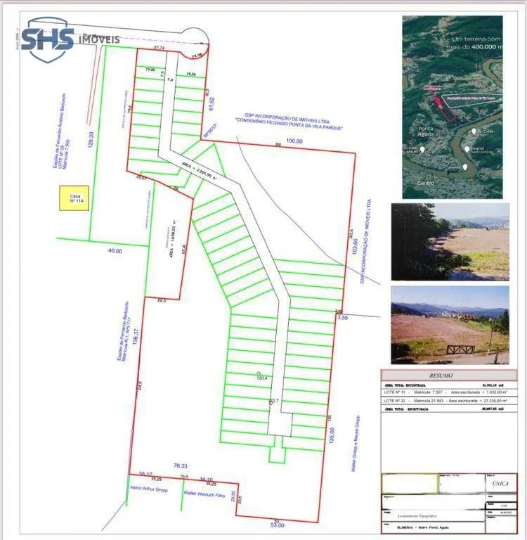 Terreno à venda, 28967 m por R$ 6.000.000,00 - Ponta Aguda - Blumenau/SC — foto 7