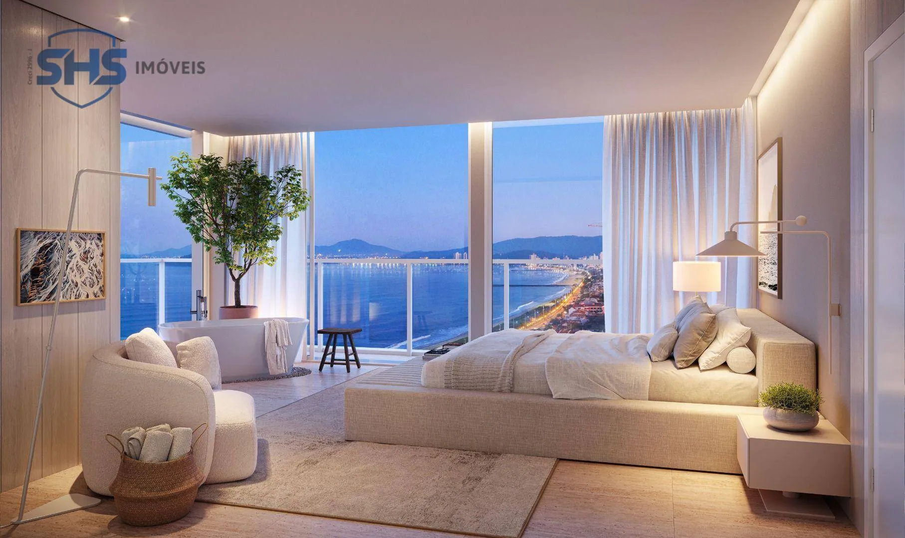 Apartamento com 3 dormitórios à venda, 144 m por R$ 2.338.061,11 - Centro - Balneário Piçarras/SC — foto 2