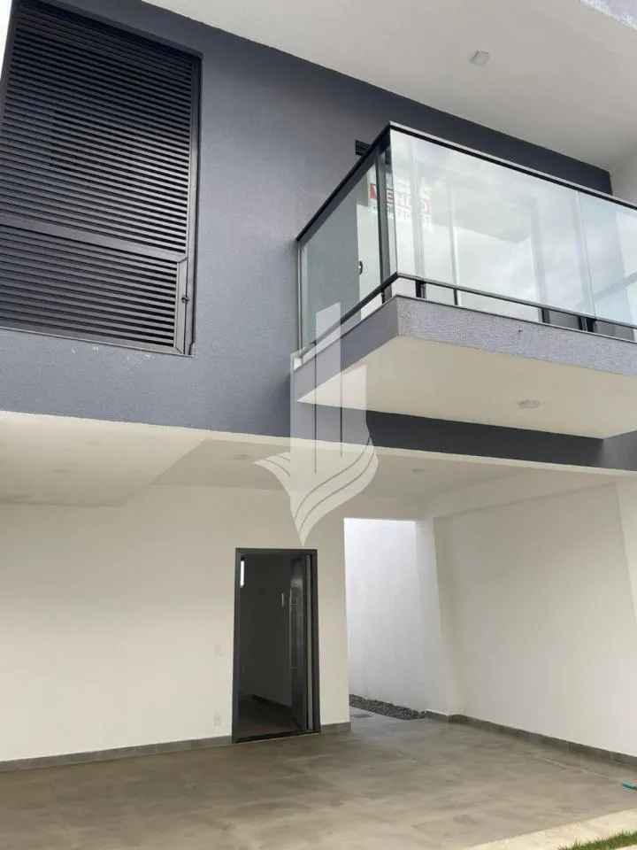 Sobrado Geminado em Barra Velha, Bairro Itajubá, com 123,25m, contendo 3 dormitórios, sendo 1 suíte com sacada. — foto 2