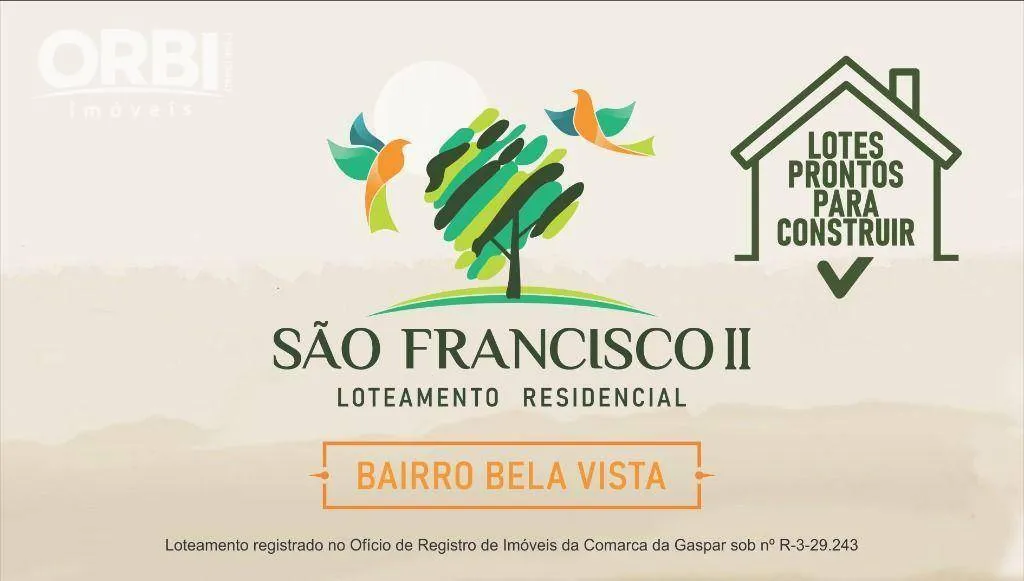 Terreno à venda, 360 m por R$ 315.669,00 - Bela Vista - Gaspar/SC - foto 1