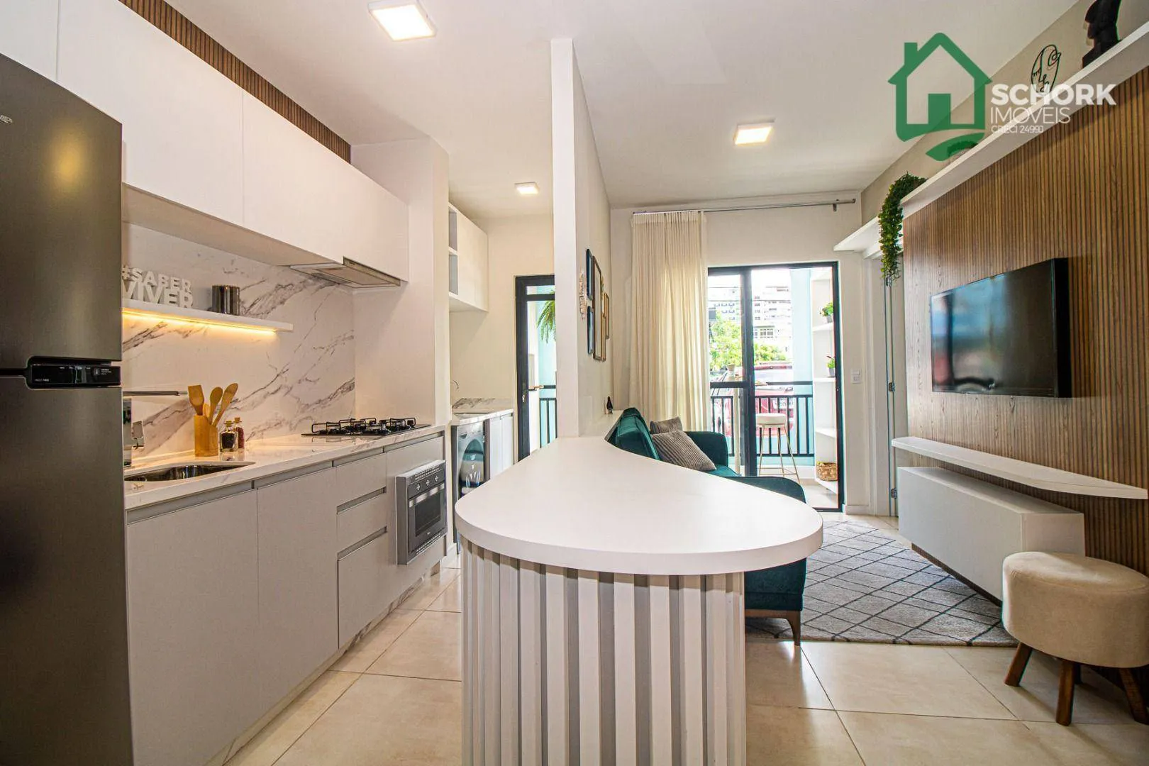 Apartamento com 2 dormitórios à venda, 54 m por R$ 397.000,00 - Fortaleza - Blumenau/SC — foto 4
