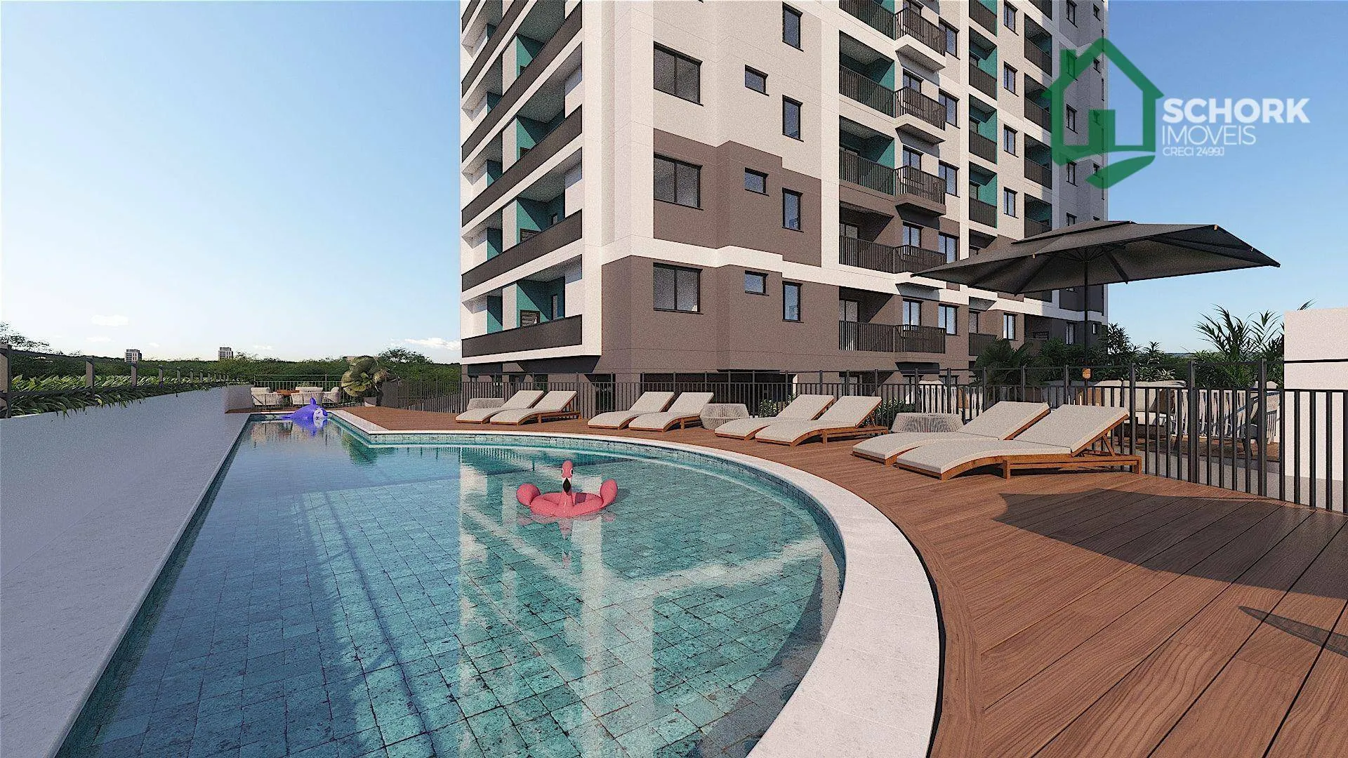 Apartamento com 2 dormitórios à venda, 54 m por R$ 397.000,00 - Fortaleza - Blumenau/SC — foto 3