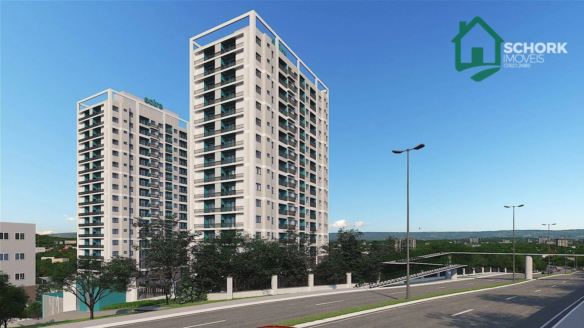 Apartamento com 2 dormitórios à venda, 54 m por R$ 397.000,00 - Fortaleza - Blumenau/SC — foto 2