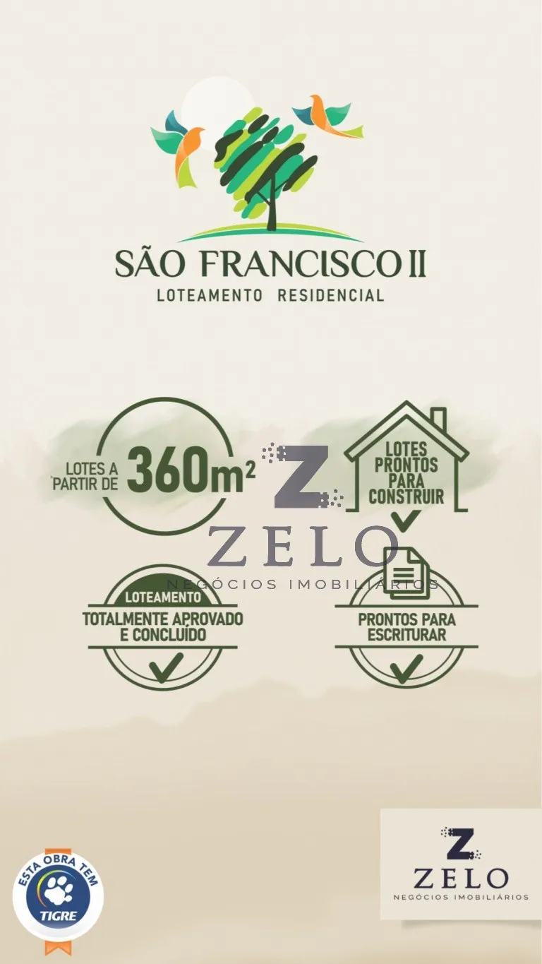 Loteamento Residencial São Francisco II - ÚLTIMA UNIDADE - PREÇO PROMOCIONAL — foto 3
