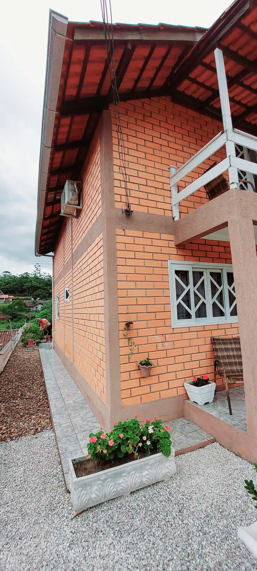 Casa 2 pavimento tijolinho a vista - Centro Rodeio - Próximo Mercado - Aceita Apto 3 dormitórios no Negócio. — foto 4