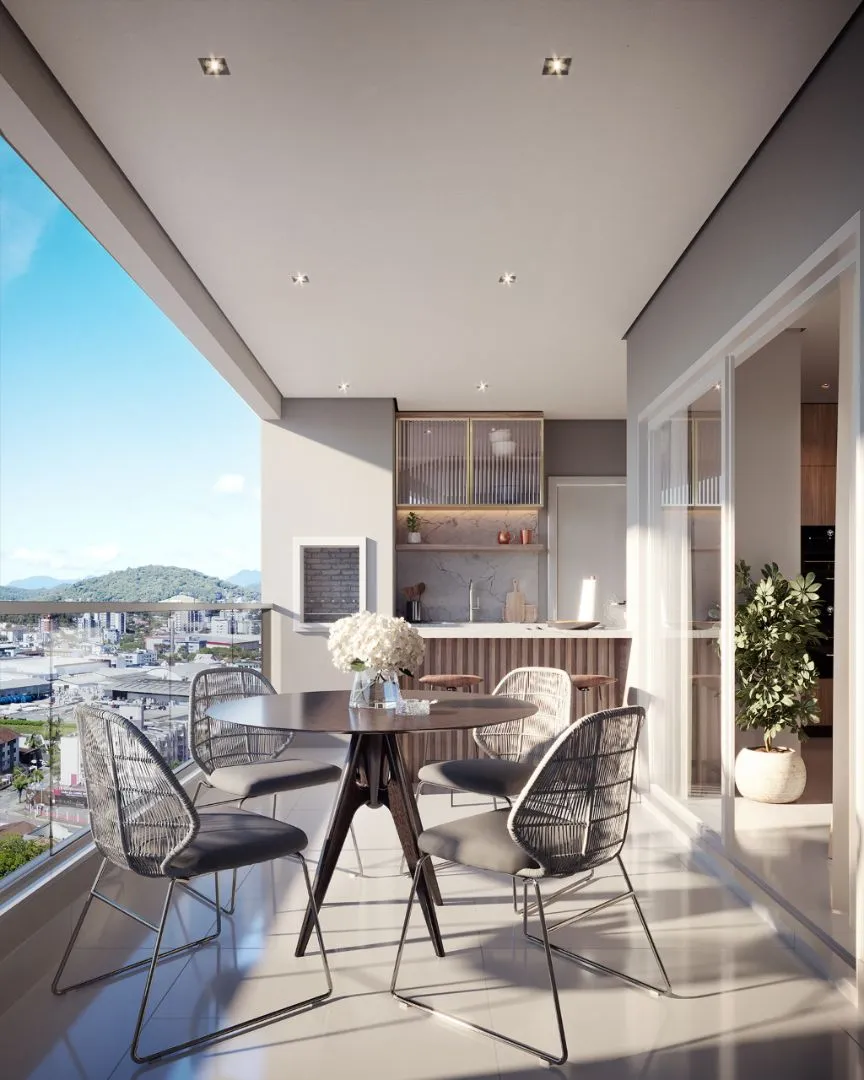 Apartamento com 3 dormitórios à venda no bairro Centro em Timbó/SC — foto 3