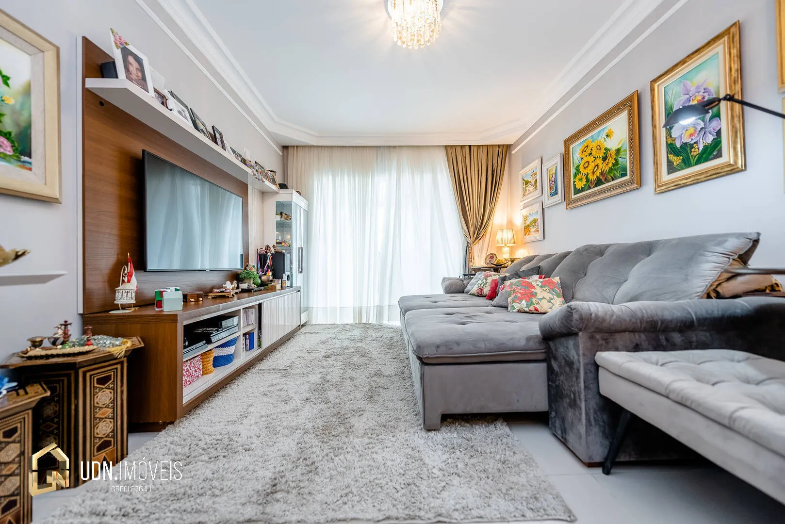 Lindo apartamento semi mobilizado a venda no bairro Vila Nova em BlumenauSC — foto 2