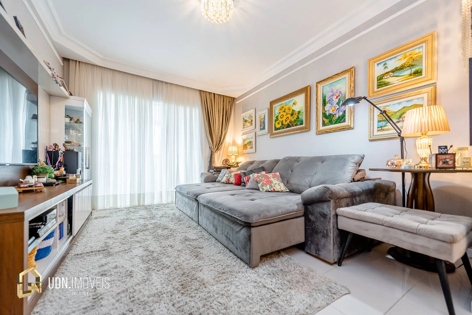 Lindo apartamento semi mobilizado a venda no bairro Vila Nova em BlumenauSC — foto 3