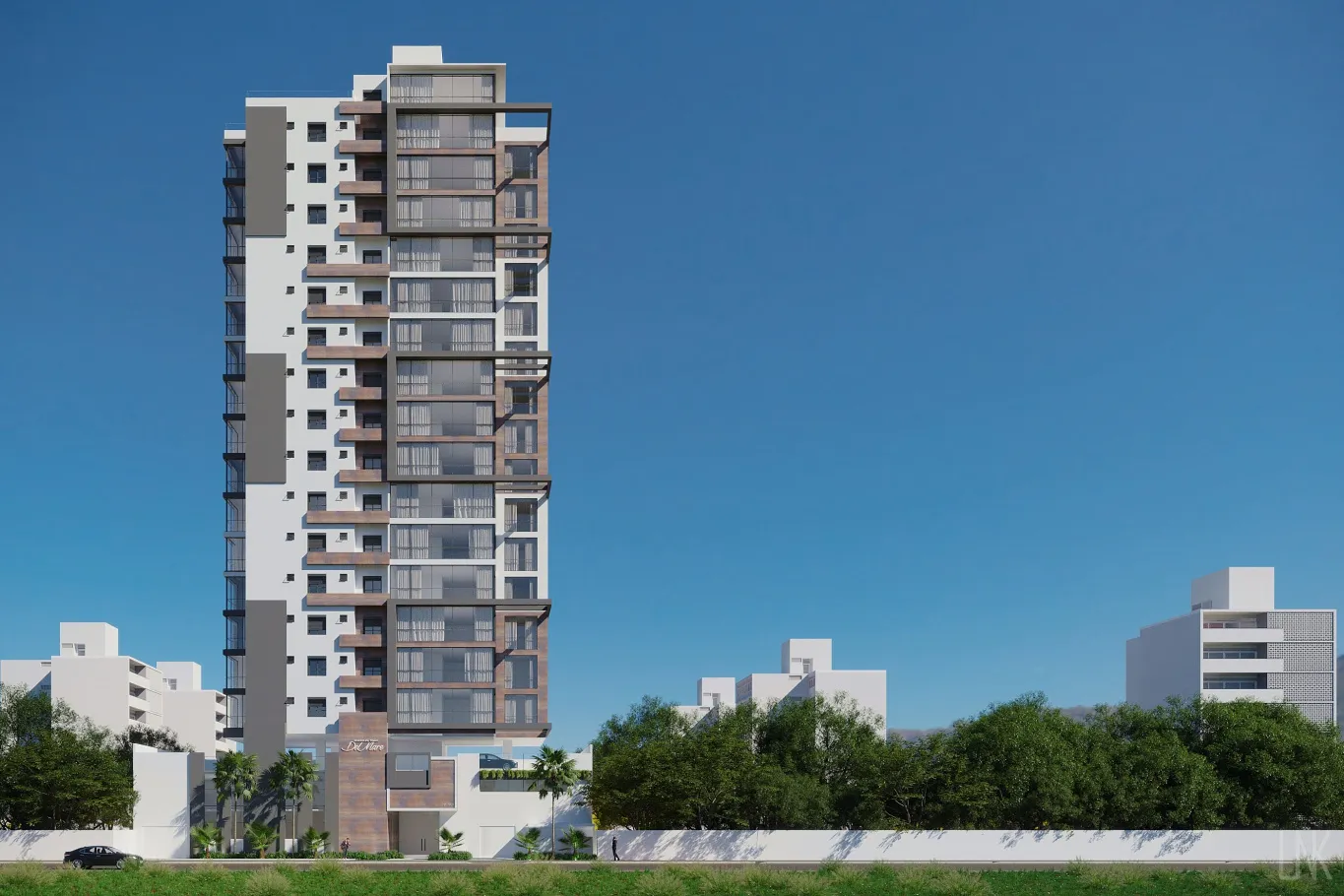 Residencial Piazza Del Mare - Apartamento com 2 suítes + 1 dormitório, a cerca de 150 metros do mar, no Centro de Balneário Piçarras/SC (Cód. 15204) — foto 3