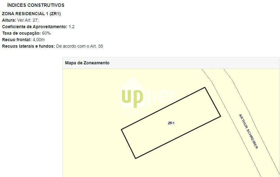 Terreno à venda, 564 m por R$ 530.000,00 - Velha - Blumenau/SC — foto 4