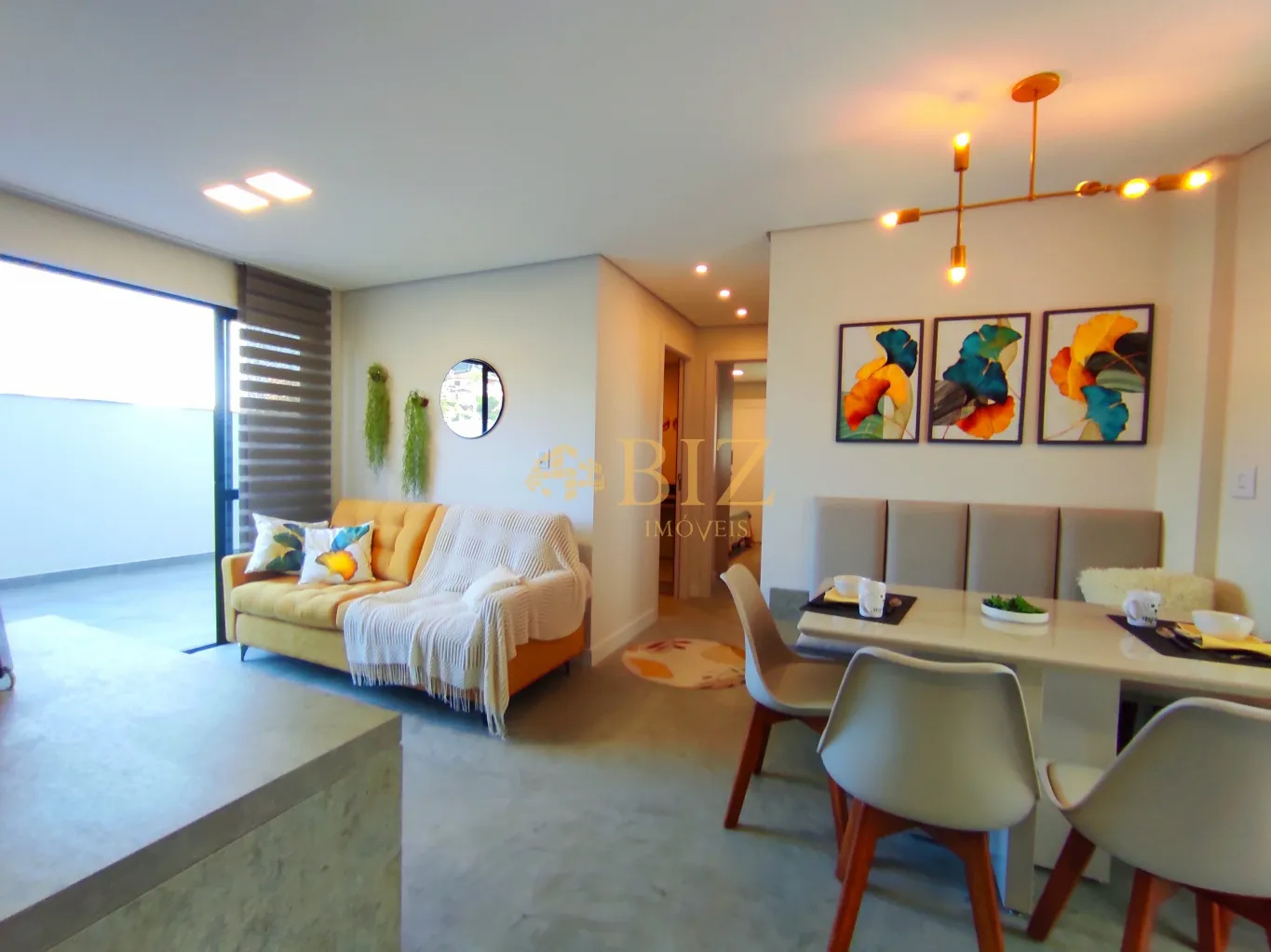 Apartamento TOTALMENTE MOBILIADO E DECORADO, com 2 terraços, no Bairro Itoupava Seca! - foto 1