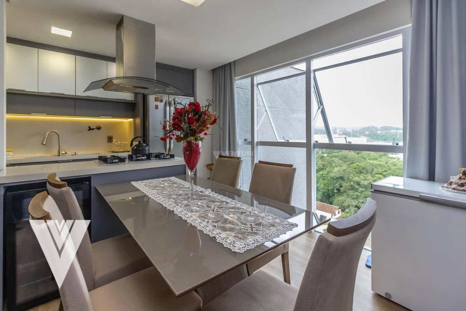 Apartamento com 3 dormitórios à venda, 156 m por R$ 1.750.000,00 - Fortaleza - Blumenau/SC — foto 4