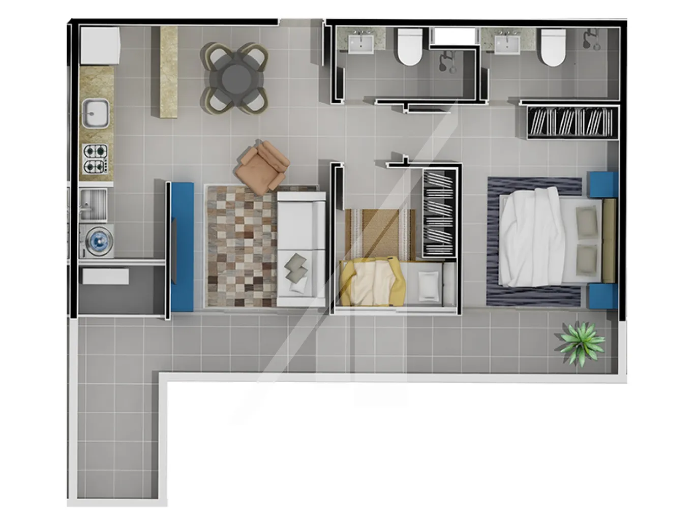 APARTAMENTO DE 02 QUARTOS BAIRRO ITOUPAVA SECA — foto 7