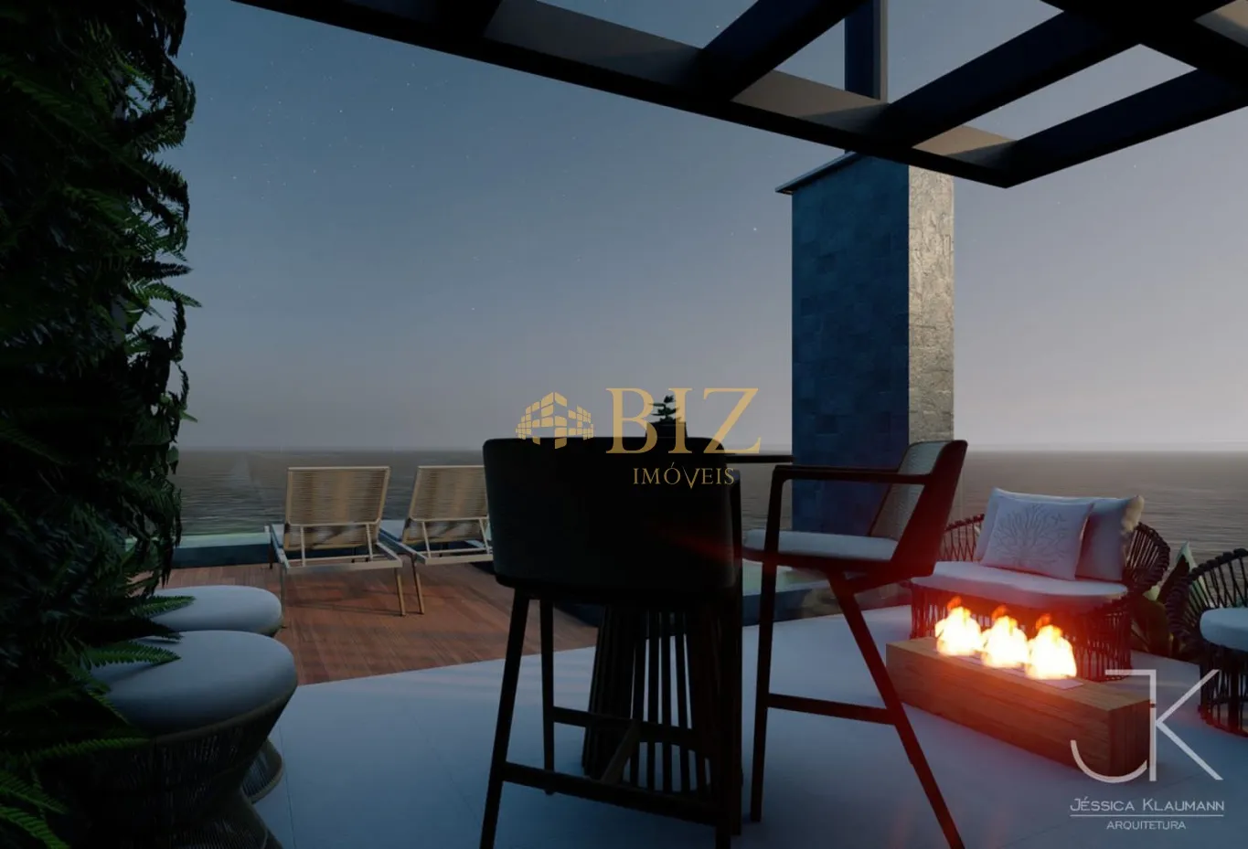Apartamento exclusivo, 1 por andar, frente para o mar, na Praia do Quilombo, Penha/SC! — foto 4