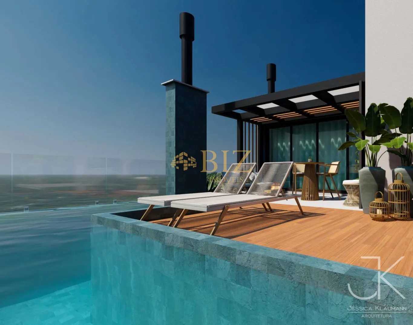 Apartamento exclusivo, 1 por andar, frente para o mar, na Praia do Quilombo, Penha/SC! — foto 5
