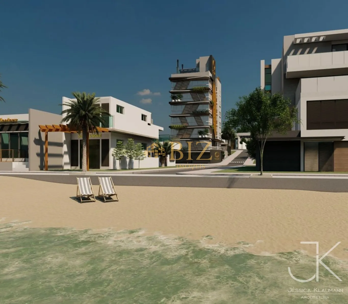Apartamento exclusivo, 1 por andar, frente para o mar, na Praia do Quilombo, Penha/SC! — foto 7
