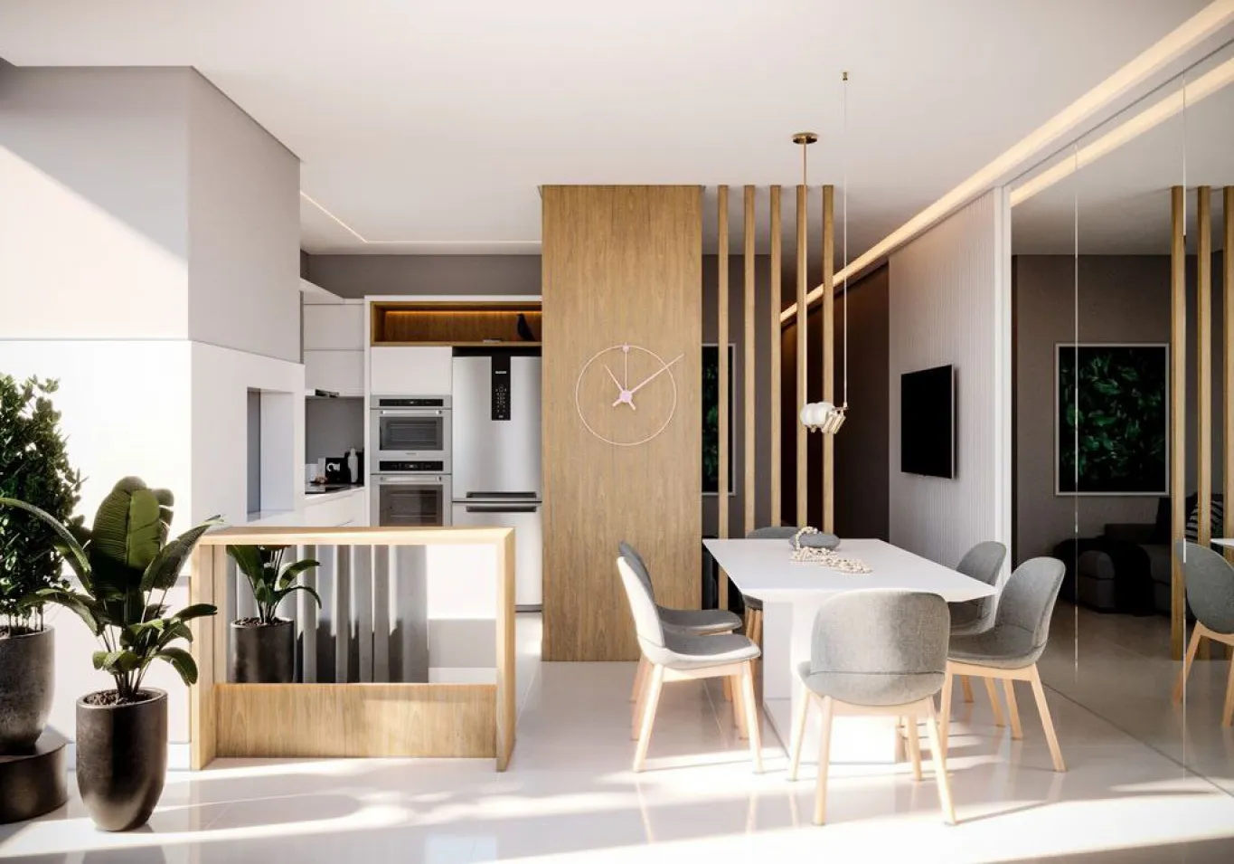 Apartamento na planta, localizado em Porto Belo, no bairro Perequê. — foto 2