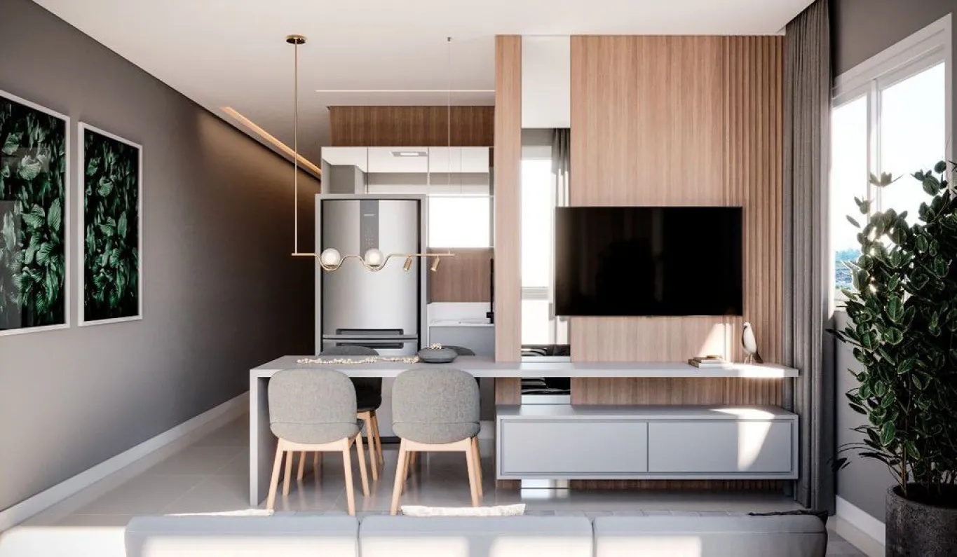 Apartamento na planta, localizado em Porto Belo, no bairro Perequê. — foto 3