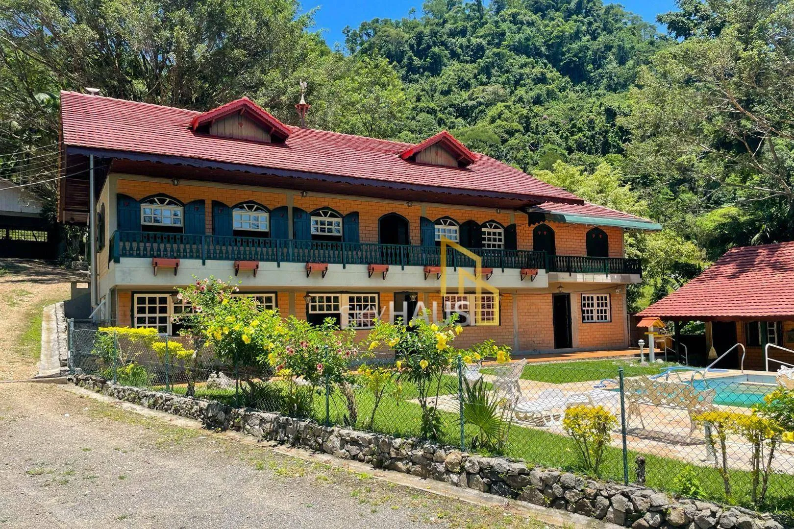 Linda propriedade com 7 dormitórios à venda, 168095 m por R$ 3.420.000 - Passo Manso - Blumenau/SC - foto 1