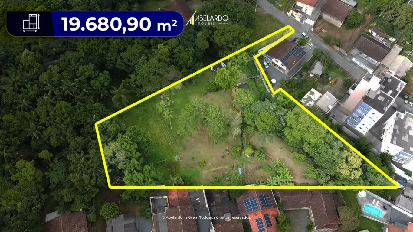 - ABELARDO IMÓVEIS - Terreno de 19 mil metros quadrados com acesso a corredor de serviço no bairro da Velha - Blumenau - SC. - foto 1