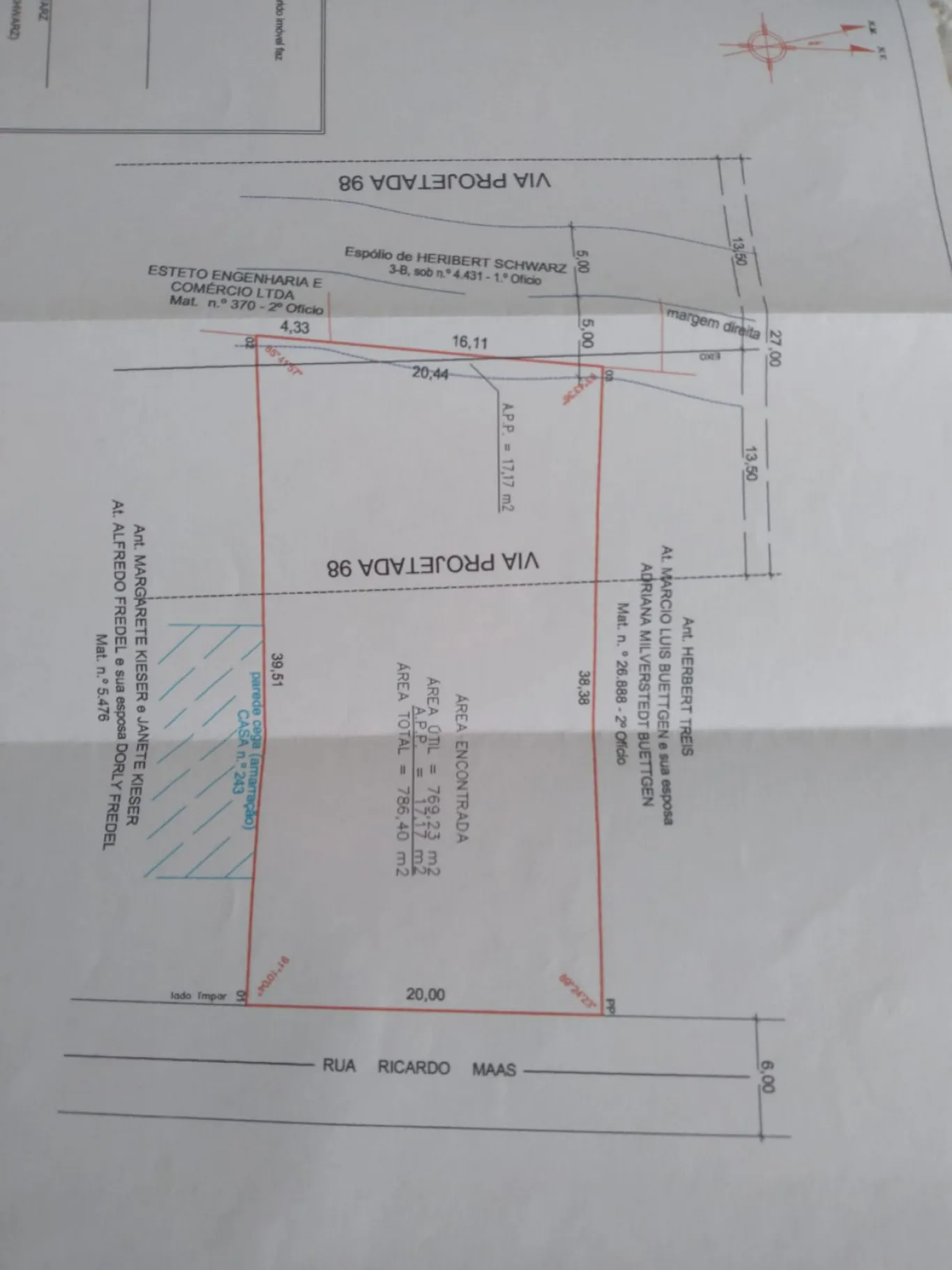 Terreno à venda no Bairro da Velha em Blumenau. — foto 7