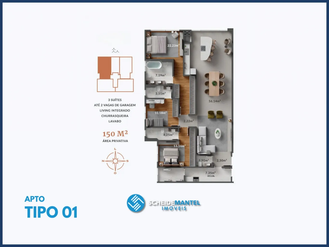 APARTAMENTO NO CENTRO - NAVEGANTES/SC — foto 3