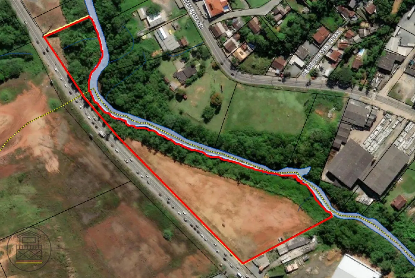 Terreno de 19.835 m na Itoupava Central com Viabilidade (ZI1) de frente para a geral! - foto 1