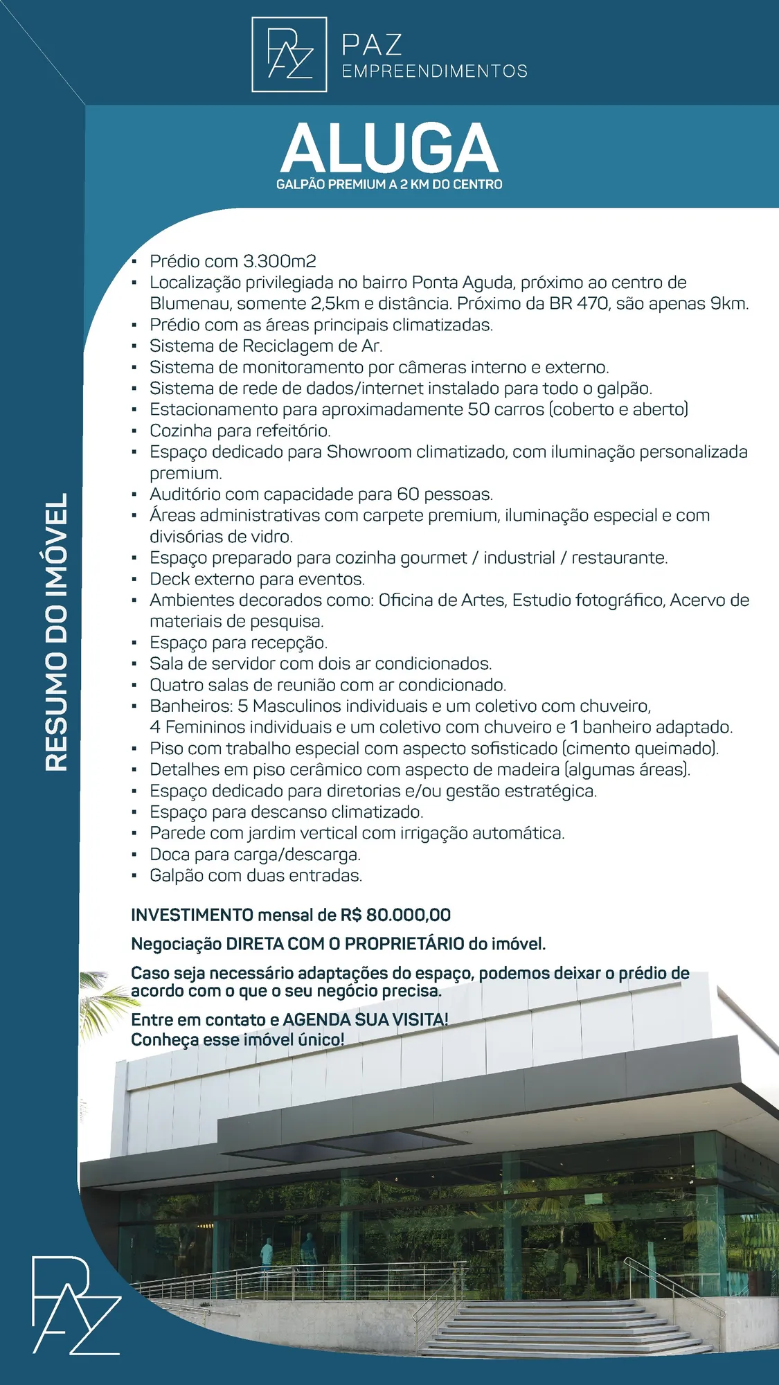 Galpão ÚNICO em BLUMENAU — foto 5