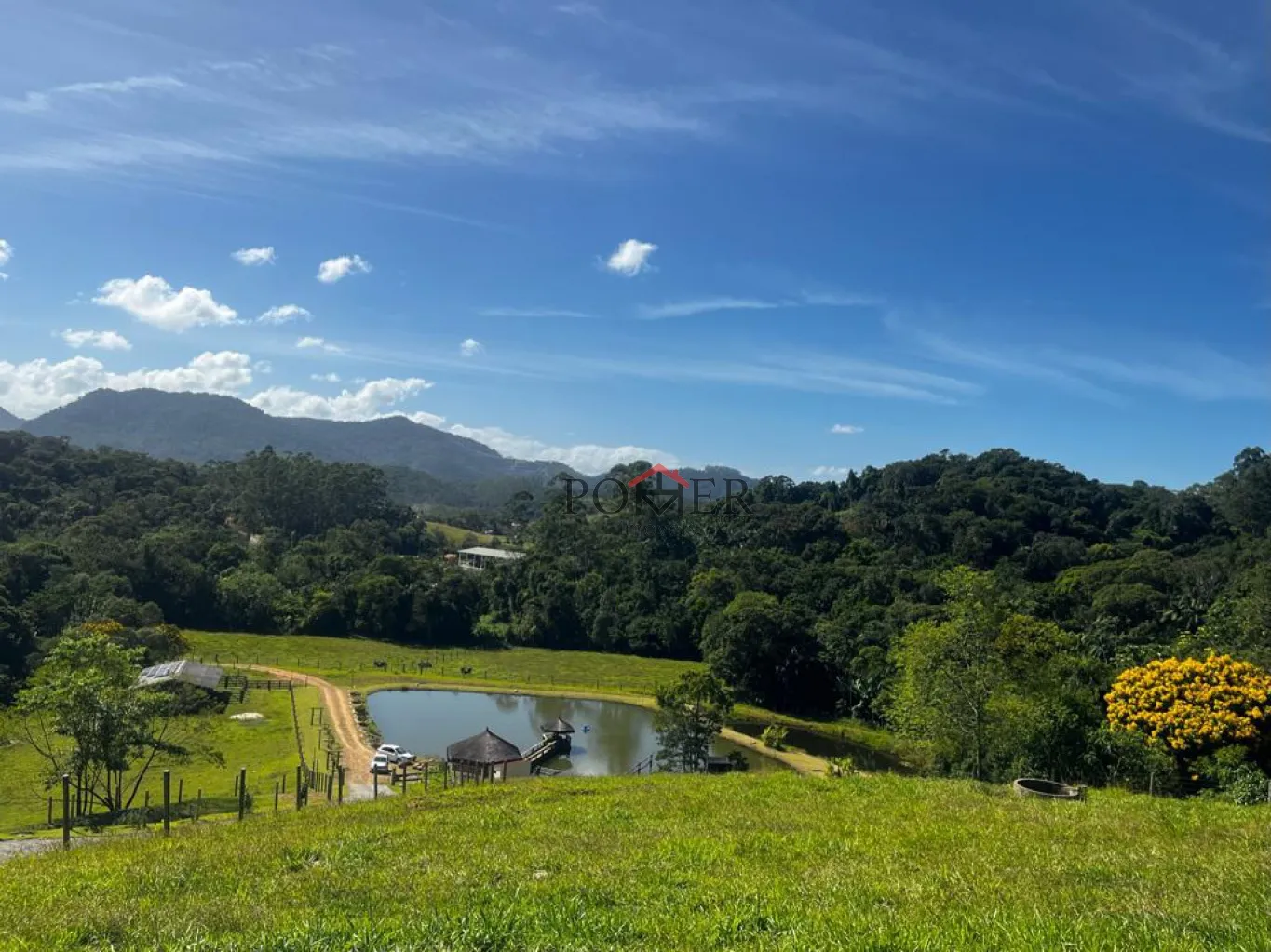 Lindo sítio no Bairro Ribeirão Luebke, localizado na Rota do Imigrante, na cidade de Pomerode, com 135.672,61m. — foto 7