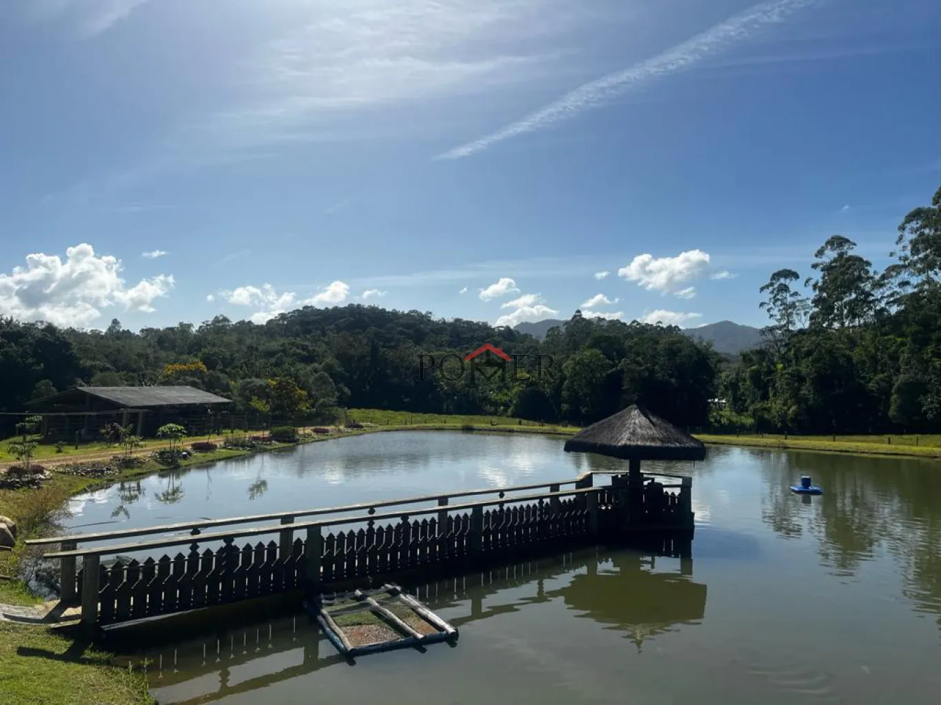 Lindo sítio no Bairro Ribeirão Luebke, localizado na Rota do Imigrante, na cidade de Pomerode, com 135.672,61m. — foto 5
