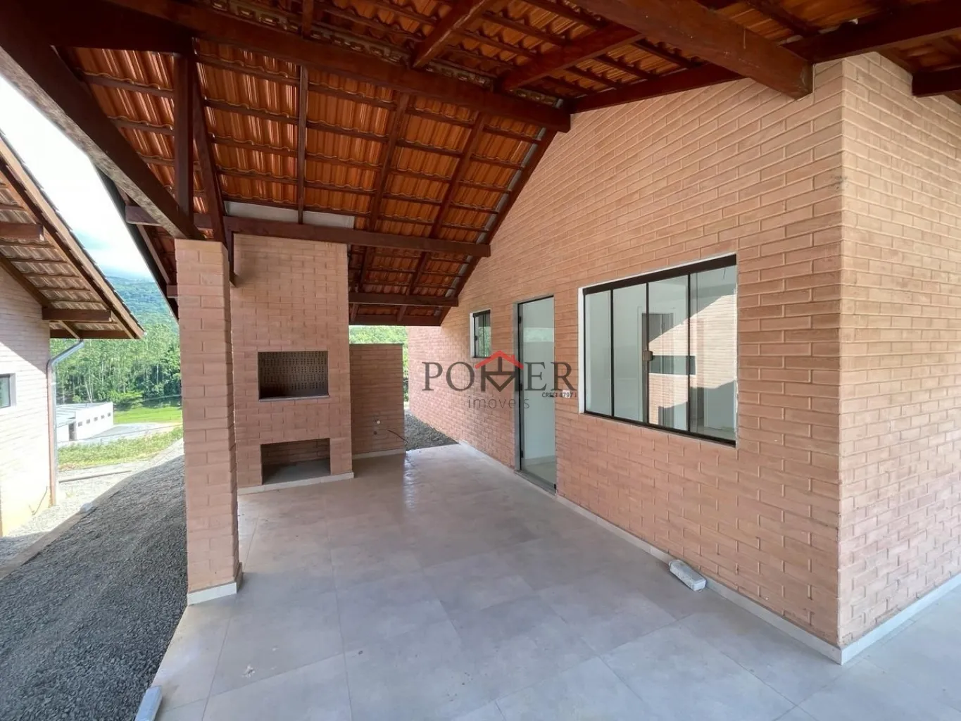 Linda Casa nova, no condomínio Residencial Ecohaus, com 3 dormitórios sendo uma suíte, com 107,93 m, localizado no Bairro Pomerode Fundos, na cidade de Pomerode. — foto 4