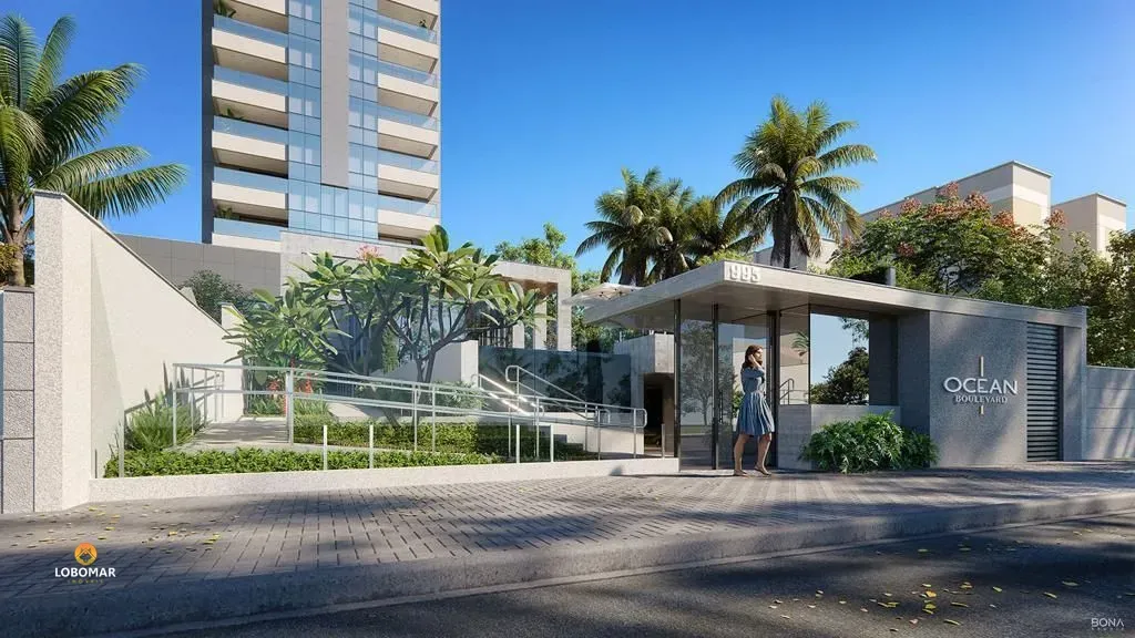 Apartamento vista mar, com 3 dormitórios à venda - Centro - Balneário Piçarras/ — foto 4