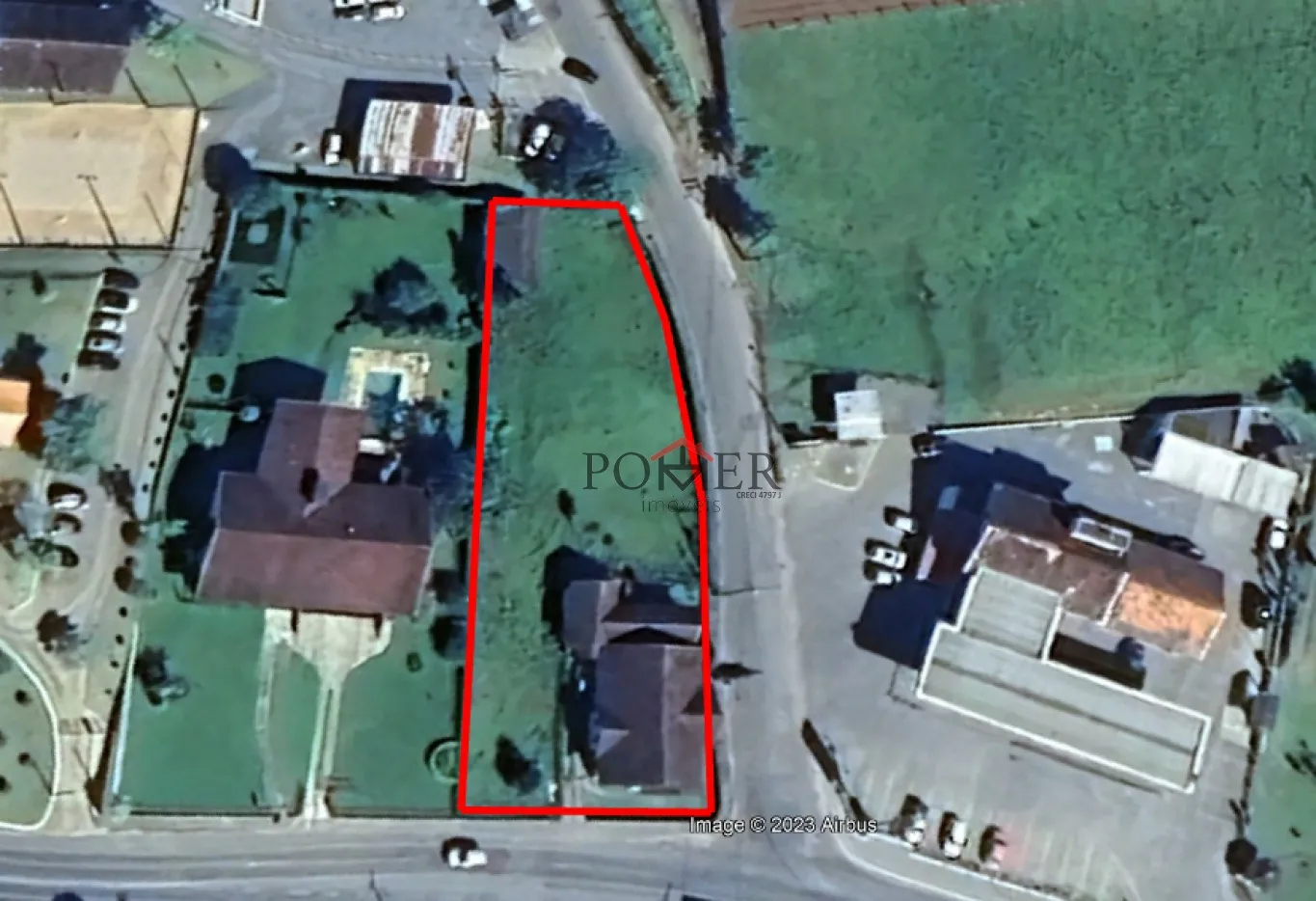 Oportunidade única de Imóvel/Terreno para fins comerciais com localização estratégica em Testo Central na cidade de Pomerode com 2.083,45m. Imóvel fica localizado em área com franca expansão econômica no Município. — foto 3