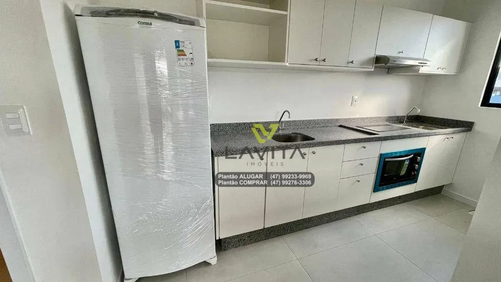 Apartamento com 1 dormitório para alugar, 32 m por R$ 2.238,11/mês - Garcia - Blumenau/SC - foto 1